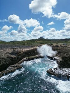 Shete Boka National Park in Curaçao, showcasing rugged coastlines, scenic coves, and natural beauty.