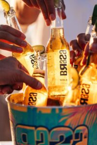 Golden hour vibes in Curaçao where the cocktails are cold, the sunsets unforgettable, and the good times roll with island rhythm.