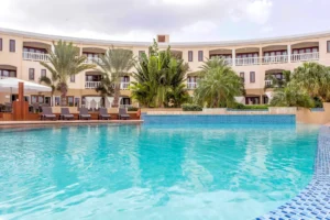 Acoya Curaçao Resort family-friendly apartments with lagoon-style pool near Mambo Beach