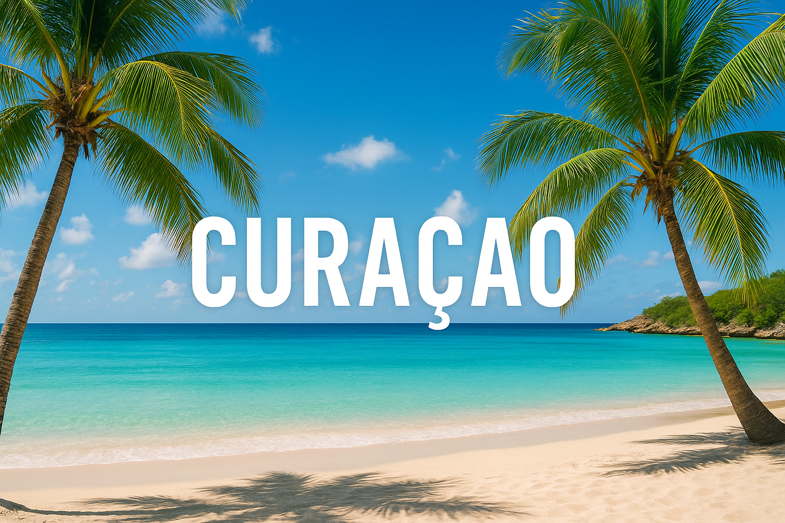 Tourist taking photos at colorful Handelskade in Willemstad, Curaçao with a Polaroid camera — vibrant Caribbean Instagram spot.